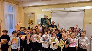 Шевчук Игорь Михайлович - писатель, сценарист. Встреча с 1 "В" классом